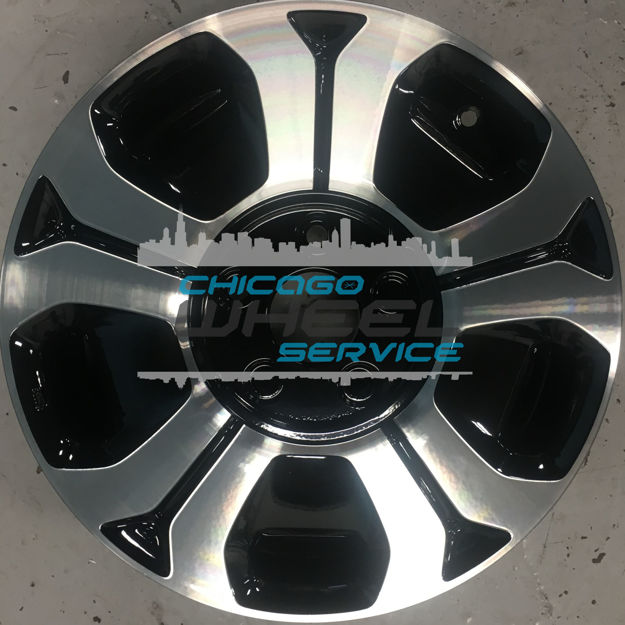 Picture of 15x6 Honda Civic 2012 2013 2014 2015 Machined Black Wheel Rim 42700TR2A81