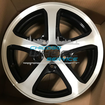 Picture of 15x6 Honda Civic 2012 2013 2014 2015 Machined Black Wheel Rim 42700TR3A61