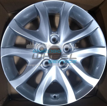 Picture of 16x6 Hyundai Elantra 2009 2010 2011 2012 Silver Wheel 529102L250