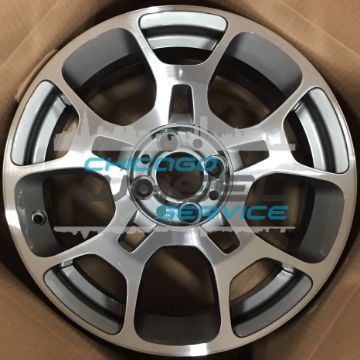 Picture of 16x6.5 Fiat 500, 500c Machined Charcoal Wheel Rim 1UF17TRMAA