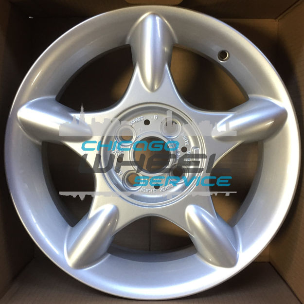 Picture of 16x6.5 Mini Cooper Silver Wheel Rim 36111512348