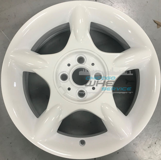 Picture of 16x6.5 Mini Cooper White Wheel Rim 36111512349