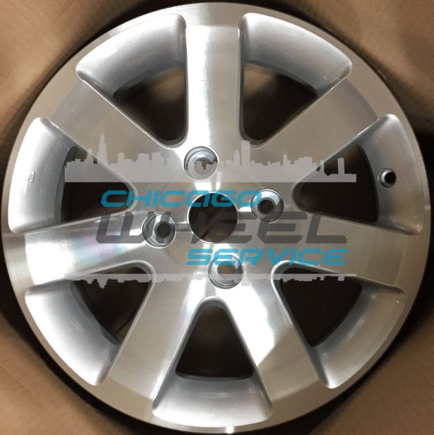 Picture of 16x6.5 Nissan Sentra Machined Silver Wheel Rim 40300ET200