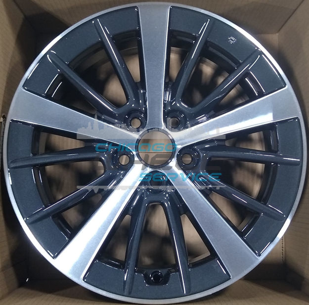 Picture of 16x6.5 Subaru Impreza Machined Charcoal Wheel Rim 28111FL22A