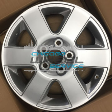 Picture of 16x6.5 Toyota Sienna Painted Silver Wheel Rim 42611AE030