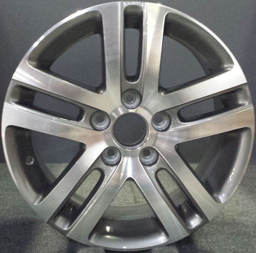 Picture of 16x6.5 Volkswagen Jetta Machined Charcoal Wheel 1K0601025AJ16Z