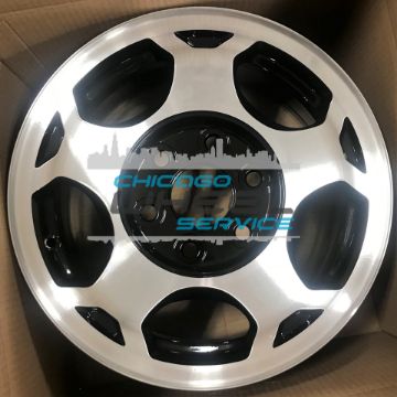 Picture of 16x7 Chevrolet Avalanche, Silverado, Suburban, Tahoe Black Wheel 9594492