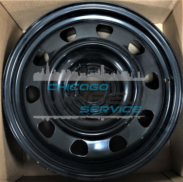 Picture of 16x7 Dodge Dart 2013 2014 2015 2016 Black Steel Wheel 68086001AB