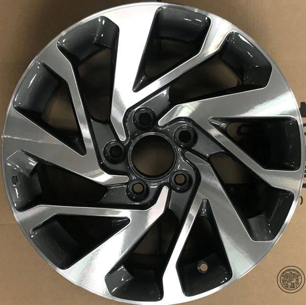 Picture of 16x7 Honda Civic Machined Charcoal Replica Wheel Rim 42700TBAA71