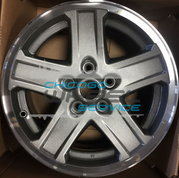 Picture of 16x7 Jeep Grand Cherokee 2005 2006 2007 Machined Charcoal Wheel 5JX82TRMAA