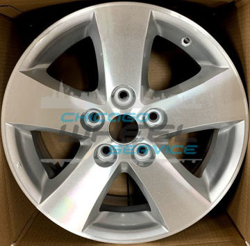 Picture of 17x6.5 Dodge Journey, Caravan, Charger Machined Silver OEM Wheel 1EK85TRMAA