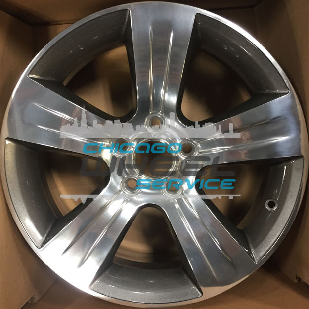 Picture of 17x6.5 Jeep Compass, Patriot 2015 2016 2017 Replica Polish Charcoal Wheel 5XT94LAUAA