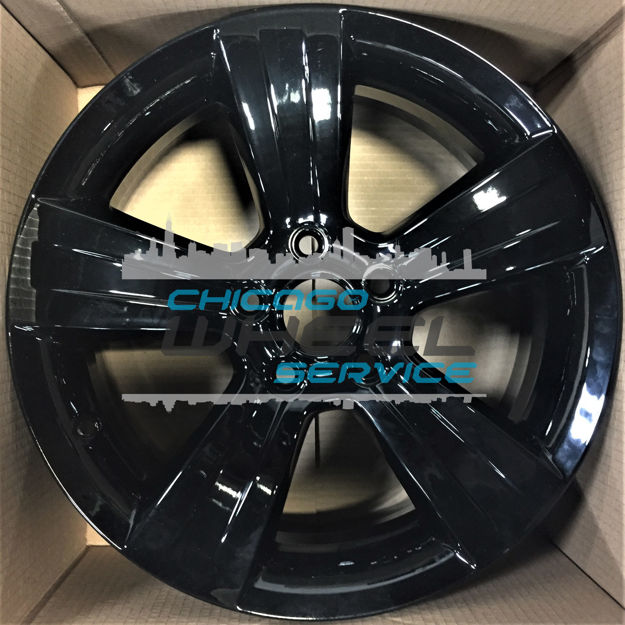 Picture of 17x6.5 Jeep Patriot 2014 2015 2016 2017 Replica Black OEM Wheel 1LT46CDMAC