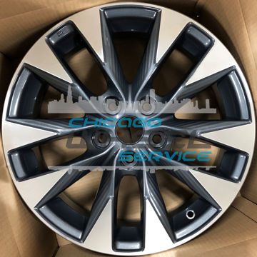 Picture of 17x6.5 Nissan Sentra 2016 2017 2018 2019 Machined Charcoal Replica Wheel 403004FU3A