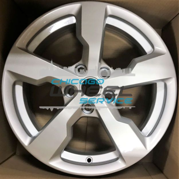 Picture of 17x7 Chevrolet Volt Painted Silver Wheel Rim 22826570