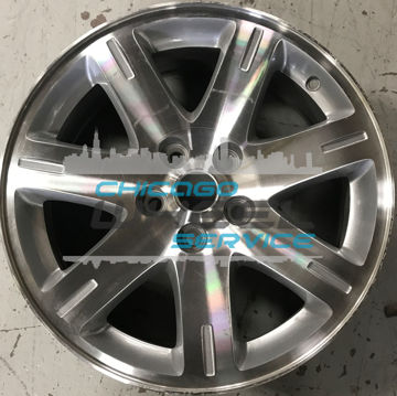 Picture of 17x7 Chrysler 300 2005 2006 2007 2008 Machined Silver Wheel Rim 1CG57TRMAA