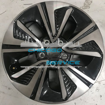 Picture of 17x7 Honda Civic 2016 2017 2018 2019 Machined Black Tinted Clear Wheel 42700TGGA91