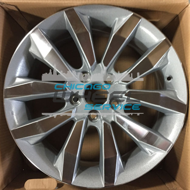 Picture of 17x7 Honda Civic Machined Charcoal Replica Wheel Rim 42700SNXA72