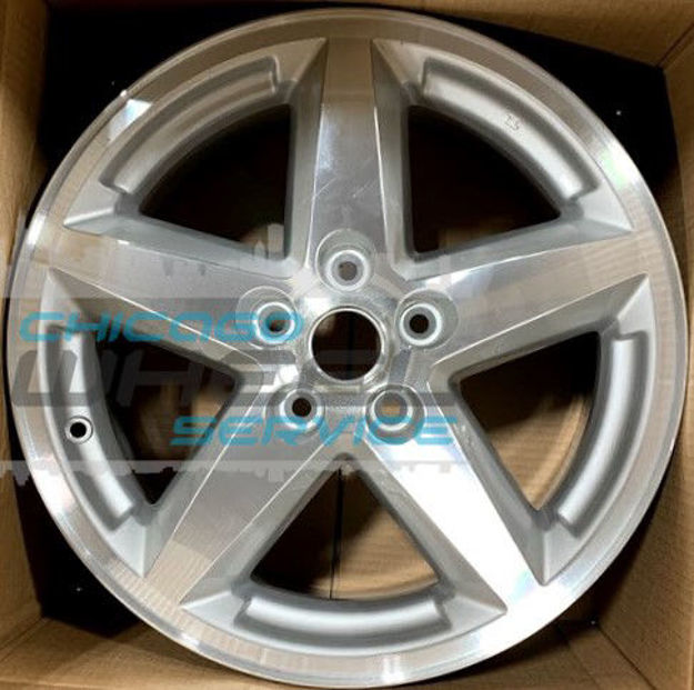 Picture of 17x7 Jeep Liberty Machined Silver Wheel Rim 1CG34TRMAA