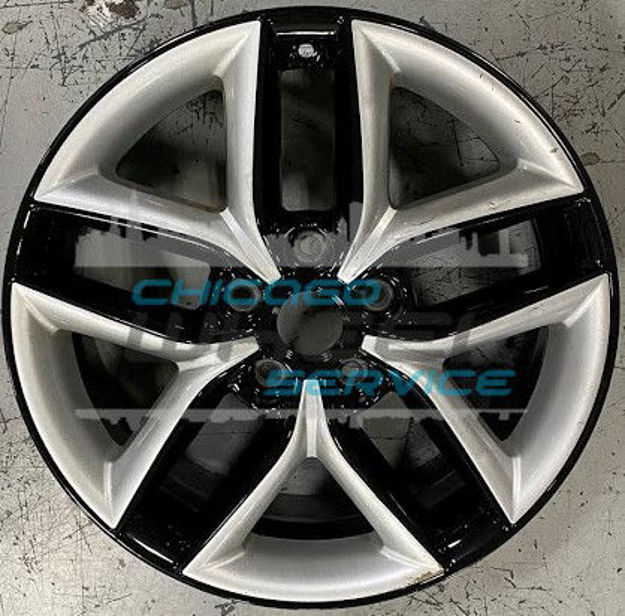 Picture of 17x7 Kia Forte 2010 2011 2012 2013 Black With Silver Wheel Rim 529101M550