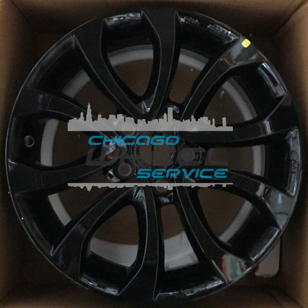 Picture of 17x7 Nissan Juke Black Wheel Rim D0C003YL9A