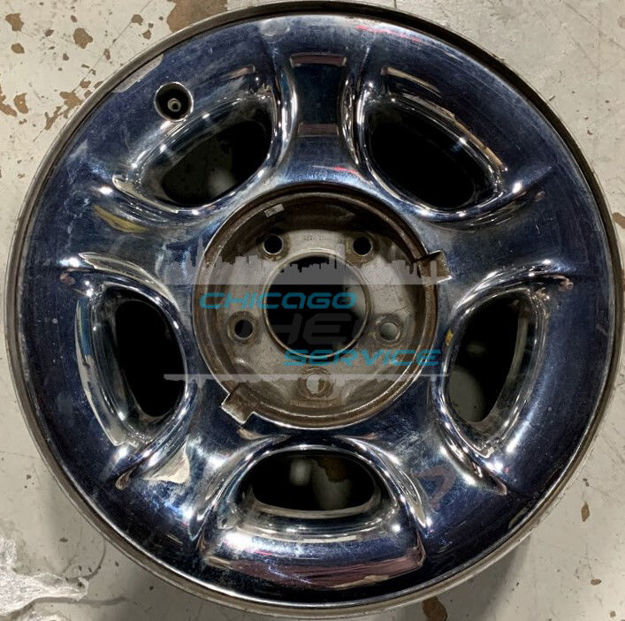 Picture of 17x7.5 F-150, Expedition, Navigator Used Chrome Steel Wheel Rim  YL3Z1015EA