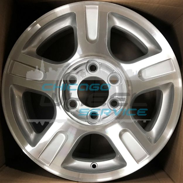 Picture of 17x7.5 Ford Expedition, F-150 Machined Silver Wheel Rim 3L1Z1007AB