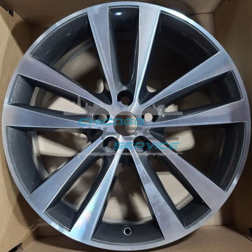 Picture of 19x7.5 Jaguar XE 2017 2018 2019 2020  Machined Charcoal Front Wheel Rim T4N4796