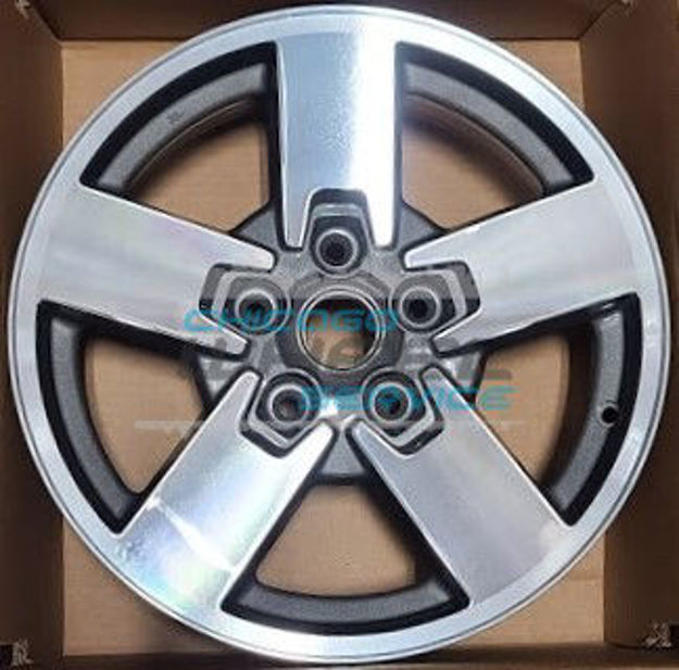 Picture of 17x7.5 Jeep Commander 2006 2007 2008 Machined Charcoal Wheel 5JS93TRMAA