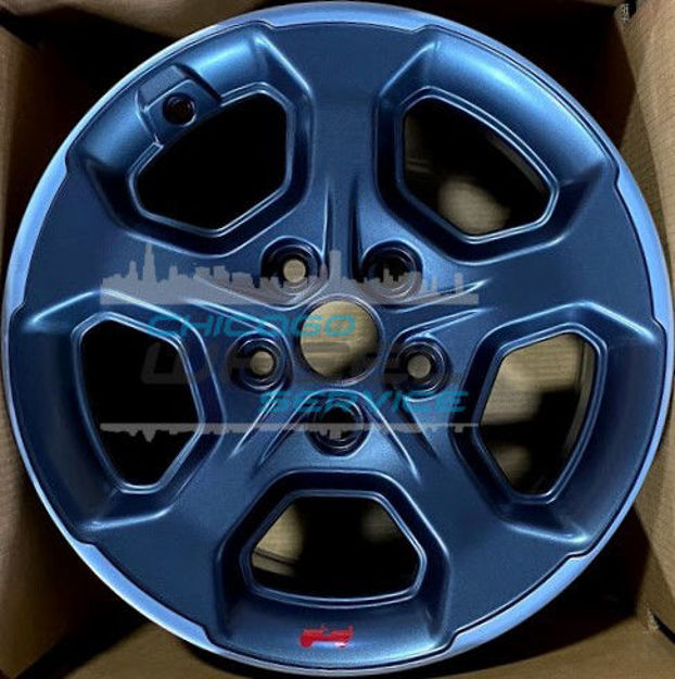 Picture of 17x7.5 Jeep Gladiator‎ 2020 2021 2022 2023 Polish Charcoal Wheel Rim 6KC871A7AA