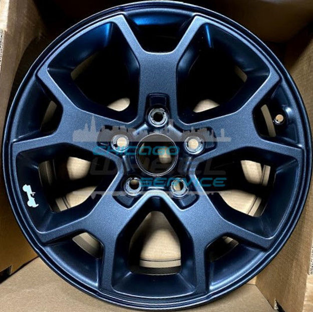 Picture of 17x7.5 Jeep Wrangler Painted Black Wheel Rim 6BZ392XFAA
