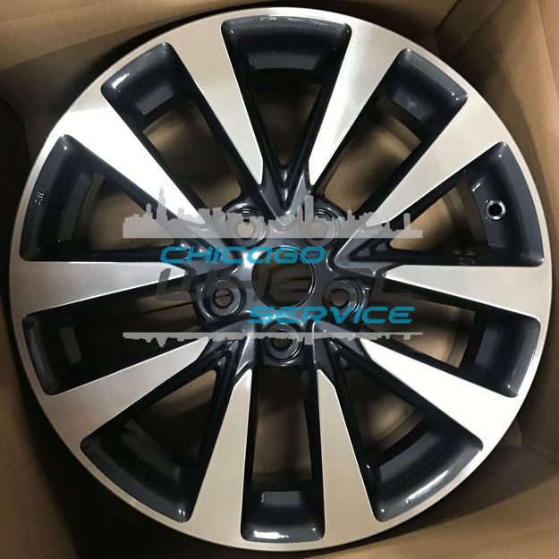Picture of 17x7.5 Nissan Altima 2016 2017 2018 Machined Charcoal OEM Wheel 403009HP1A