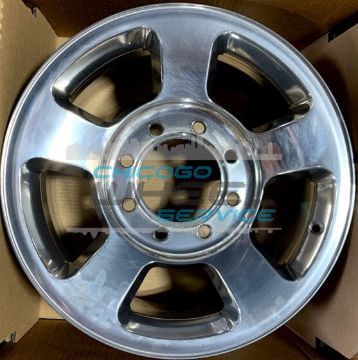 Picture of 17x8 Dodge Ram 1500, 2500, 3500 Polished Wheel Rim 52013663AA