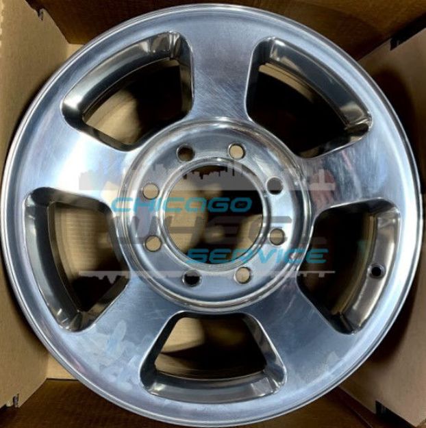 Picture of 17x8 Dodge Ram 1500, 2500, 3500 Polished Wheel Rim 52013663AA