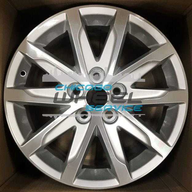 Picture of 17x8.5 Cadillac CTS 2014 2015 2016 Machined Silver Wheel 20995605