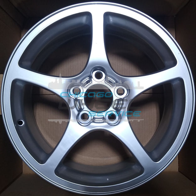 Picture of 17x8.5 Chevrolet Corvette Silver Front Wheel Rim 9593798