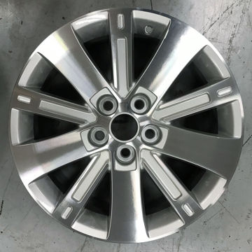 Picture of 18x7 Chevrolet Equinox 2010 2011 2012 Machined Silver Wheel Rim 9597540, 9597870