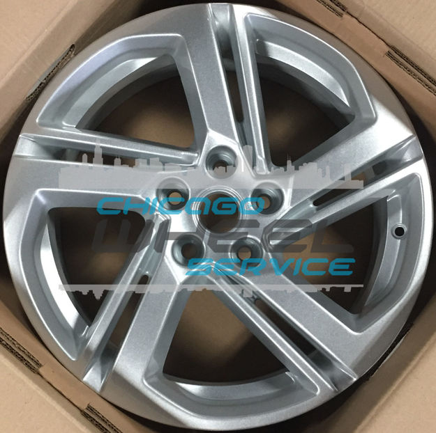 Picture of 18x7 GMC Terrain Painted Silver Wheel Rim 23363166, 22968931