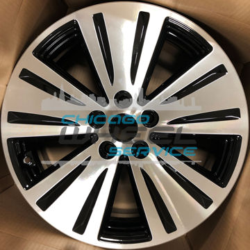 Picture of 18x7 Kia Sportage 2014 2015 2016 Machined Black Wheel Rim 529103W710