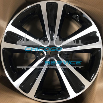 Picture of 18x7 Kia Sportage 2014 2015 2016 Machined Black Wheel Rim 529103W730