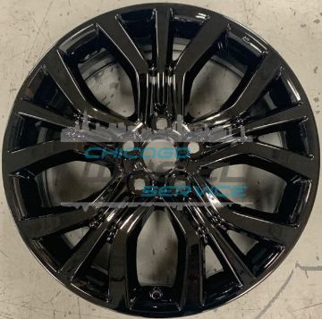 Picture of 18x7 Mitsubishi Outlander Painted Black Wheel Rim 54250D536