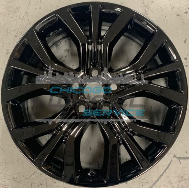 Picture of 18x7 Mitsubishi Outlander Painted Black Wheel Rim 54250D536