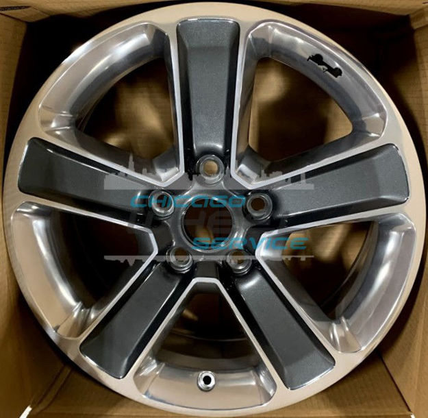 Picture of 18x7.5 Jeep Wrangler Charcoal Polish Wheel Rim 6BZ411AUAA