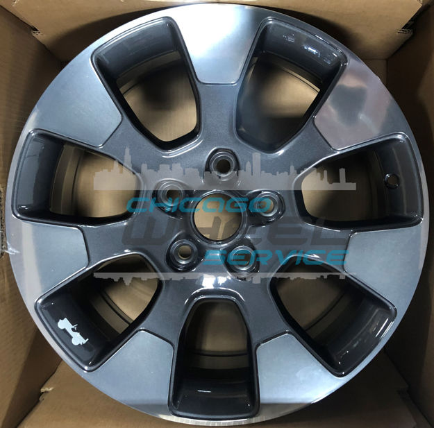 Picture of 18x7.5 Jeep Wrangler Wheel Rim 6BZ431STAA, 7AF472STAA, 6BZ43TRMAA