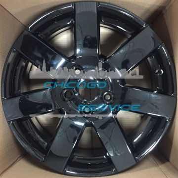 Picture of 18x7.5 Jeep Wrangler Black Wheel Rim 1TK93DX8AB