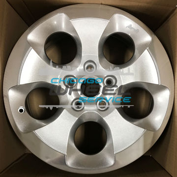 Picture of 18x7.5 Jeep Wrangler Silver Polish Wheel Rim 1XA51PAKAA