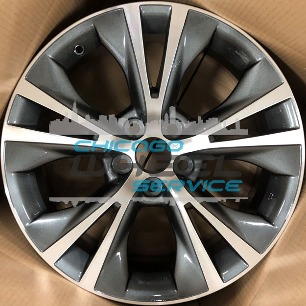 Picture of 18x7.5 Toyota Highlander Machined Dark Charcoal OEM Wheel 426110E440