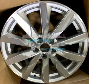Picture of 18x8 Audi A4 Machined Silver Wheel Rim 8W0601025S