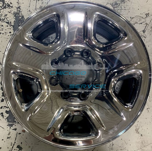 Picture of 18x8 Dodge Ram 2500, 3500, Chassis Cab Used Chrome Steel Wheel 1UD26SZ0AA
