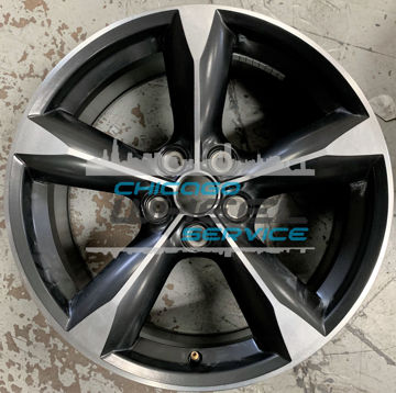 Picture of 18x8 Ford Mustang Black Machined Wheel Rim FR3C1007JA